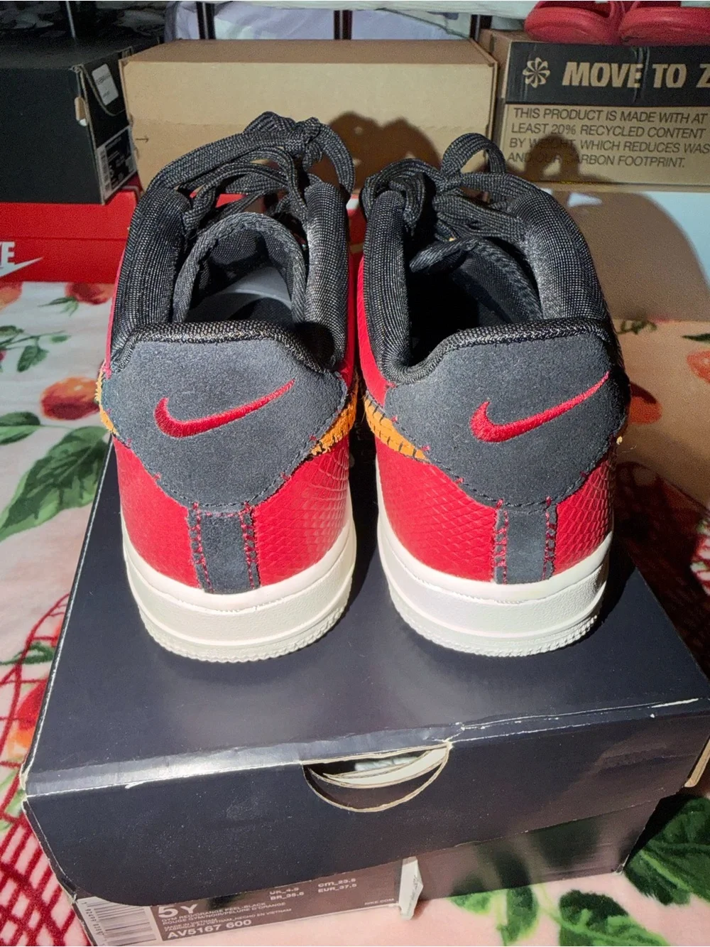 NEW Nike Air Force 1 Low Chinese New Year 2019 (GS) 5Y Shoes Sneakers